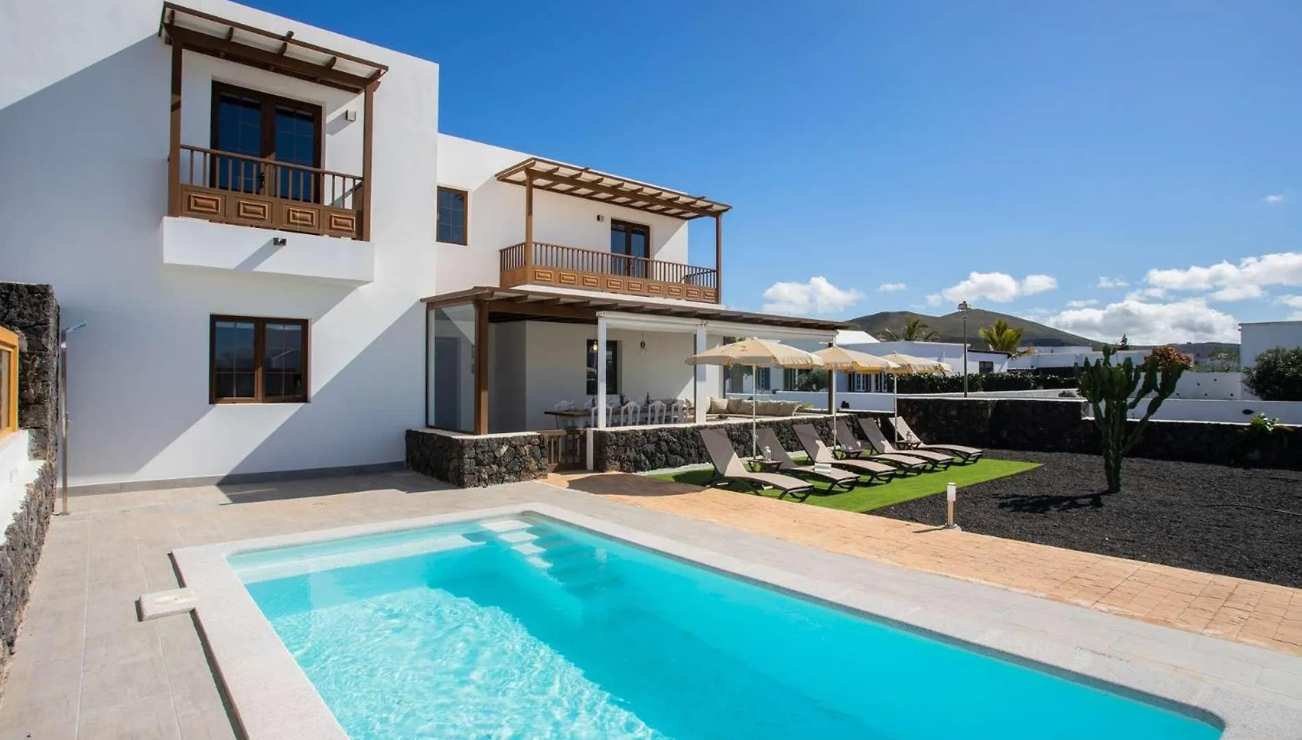 펜션 Villa Tabaiba La Vegueta Villas 티나조